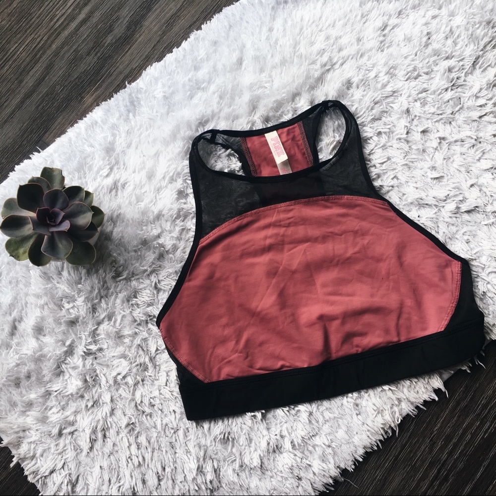 Victoria’s Secret PINK High Neck Sports Bra